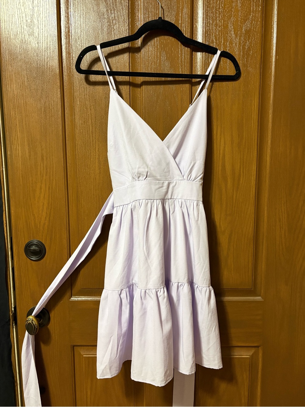 Light Lavender Spaghetti Strap Sundress